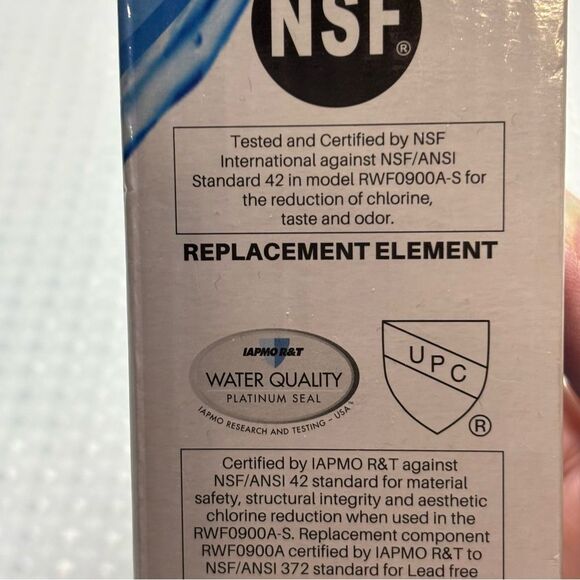 ICEPURE Refrigerator Water Filter RWF0900A Set of 3 - Picture 3 of 7